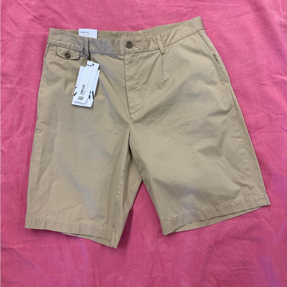 Zara khaki casual shorts